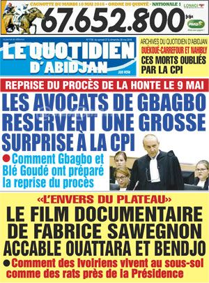 Le Quotidien d’Abidjan N° 1735