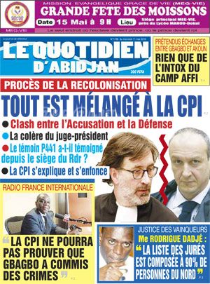 Le Quotidien d’Abidjan N° 1738