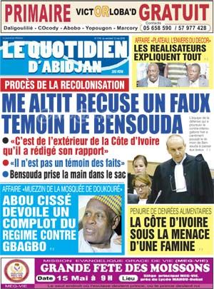 Le Quotidien d’Abidjan N° 1740