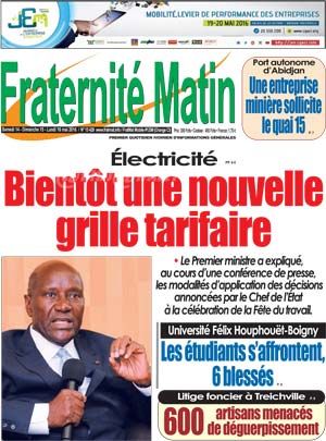 Fraternité Matin N° 15429