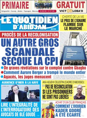 Le Quotidien d’Abidjan N° 1745