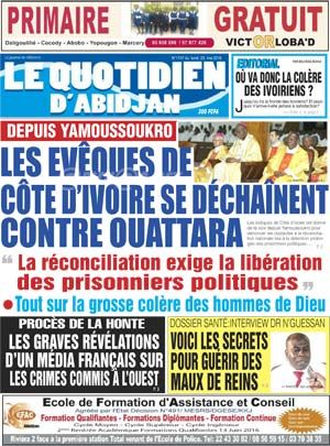 Le Quotidien d’Abidjan N° 1747