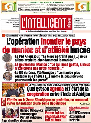 L’intelligent d’Abidjan N° 3674