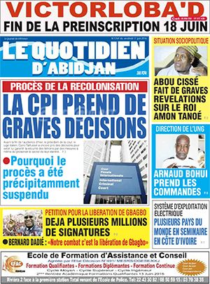 Le Quotidien d’Abidjan N° 1769
