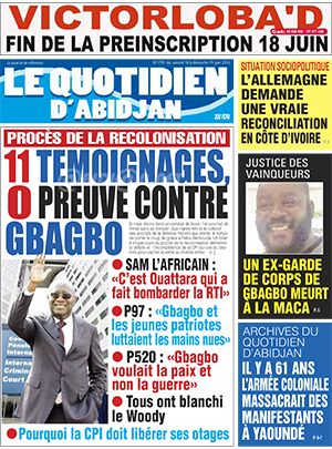 Le Quotidien d’Abidjan N° 1770