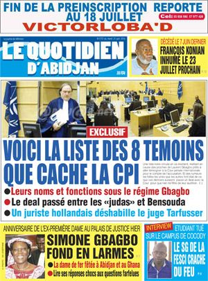 Le Quotidien d’Abidjan N° 1772
