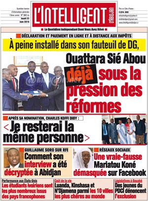 L’intelligent d’Abidjan N° 1683