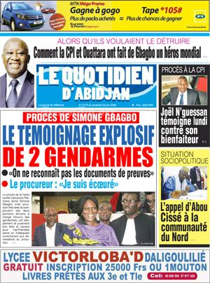 Le Quotidien d’Abidjan N° 1775