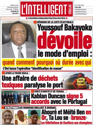L’intelligent d’Abidjan N° 3684