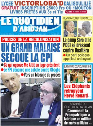 Le Quotidien d’Abidjan N° 1776