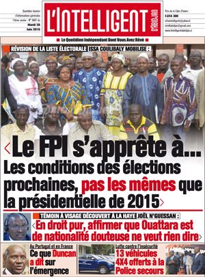 L’intelligent d’Abidjan N° 3687