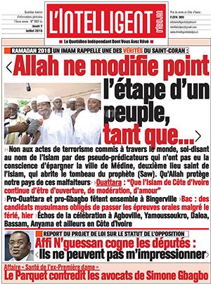 L’intelligent d’Abidjan N° 3693