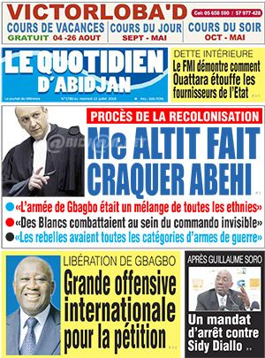 Le Quotidien d’Abidjan N° 1789