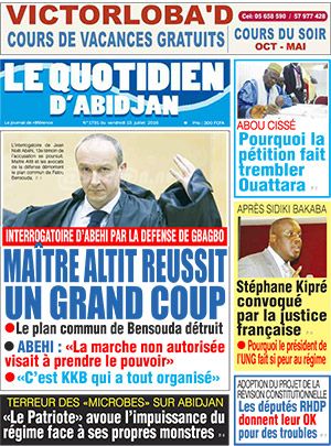 Le Quotidien d’Abidjan N° 1791