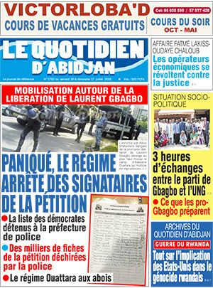 Le Quotidien d’Abidjan N° 1792