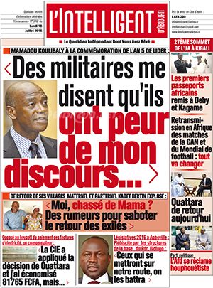 L’intelligent d’Abidjan N° 3702