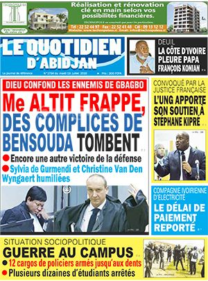 Le Quotidien d’Abidjan N° 1794