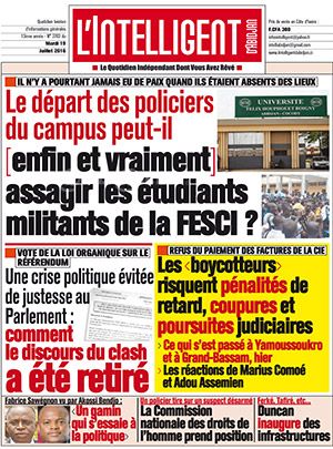 L’intelligent d’Abidjan N° 3703