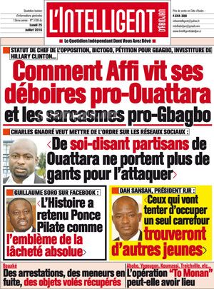 L’intelligent d’Abidjan N° 3708