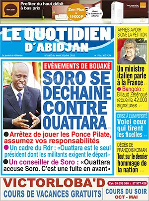 Le Quotidien d’Abidjan N° 1800