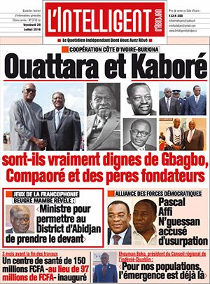 L’intelligent d’Abidjan N° 3712
