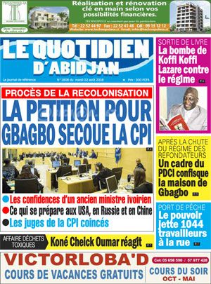 Le Quotidien d’Abidjan N° 1806