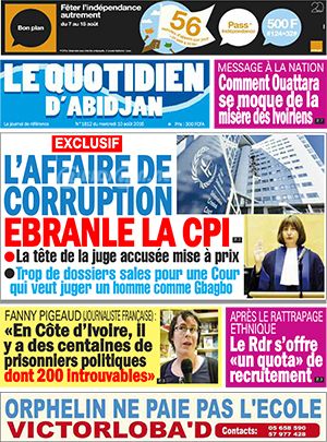Le Quotidien d’Abidjan N° 1812