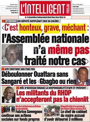 L’intelligent d’Abidjan N° 3722