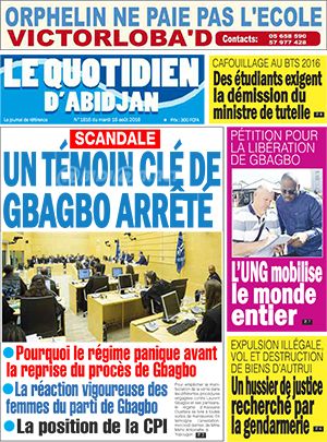 Le Quotidien d’Abidjan N° 1816