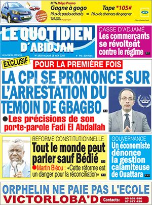 Le Quotidien d’Abidjan N° 1818