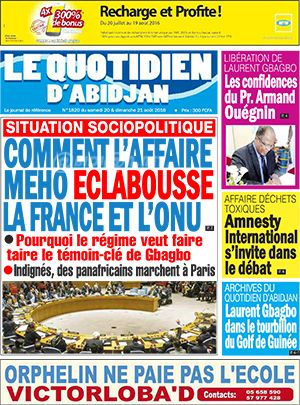 Le Quotidien d’Abidjan N° 1820