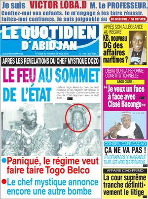 Le Quotidien d’Abidjan N° 1825