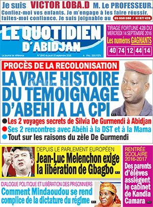 Le Quotidien d’Abidjan N° 1840