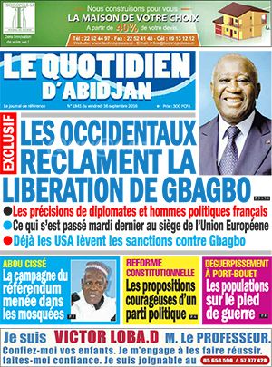 Le Quotidien d’Abidjan N° 1841