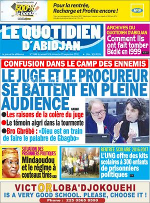 Le Quotidien d’Abidjan N° 1848