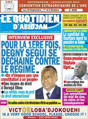 Le Quotidien d’Abidjan N° 1849