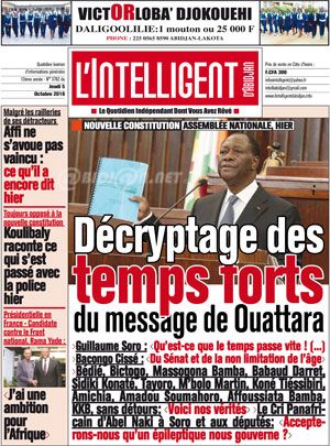 L’intelligent d’Abidjan N° 3762