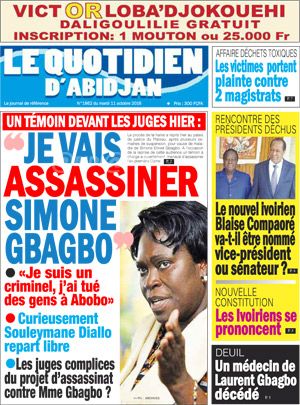Le Quotidien d’Abidjan N° 1862