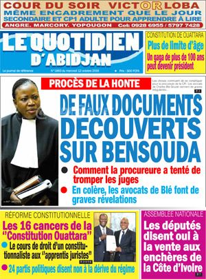 Le Quotidien d’Abidjan N° 1863