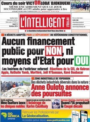 L’intelligent d’Abidjan N° 3767