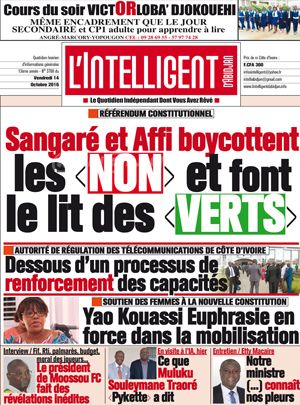 L’intelligent d’Abidjan N° 3768