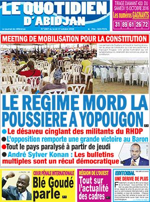 Le Quotidien d’Abidjan N° 1867
