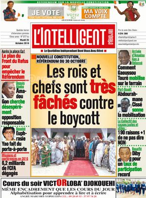 L’intelligent d’Abidjan N° 3777