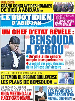 Le Quotidien d’Abidjan N° 1882