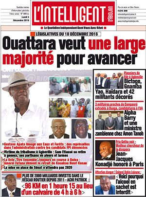 L’intelligent d’Abidjan N° 3809