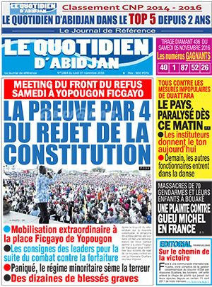 Le Quotidien d’Abidjan N° 1884