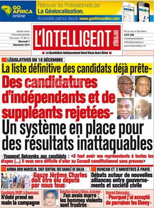 L’intelligent d’Abidjan N° 3811