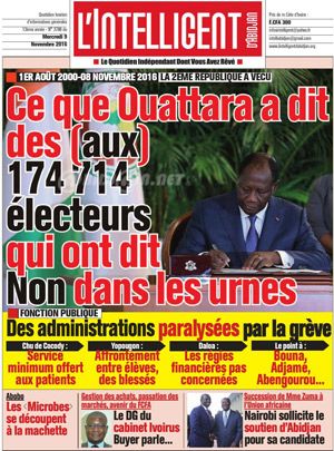 L’intelligent d’Abidjan N° 3788