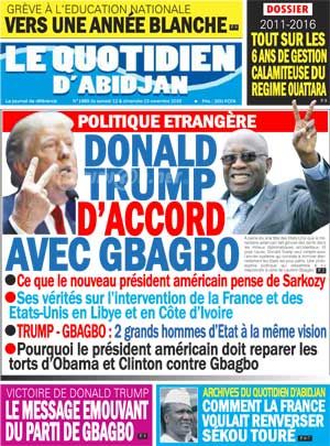 Le Quotidien d’Abidjan N° 1889