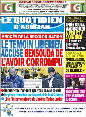 Le Quotidien d’Abidjan N° 1893